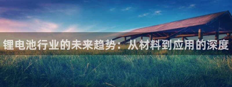 okpay钱包怎么下载：锂电池行业的未来趋势：从材料到应用的深度